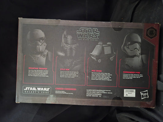 Hasbro Galaxy Edge Star Wars Black Series Action Figures Set The First Order