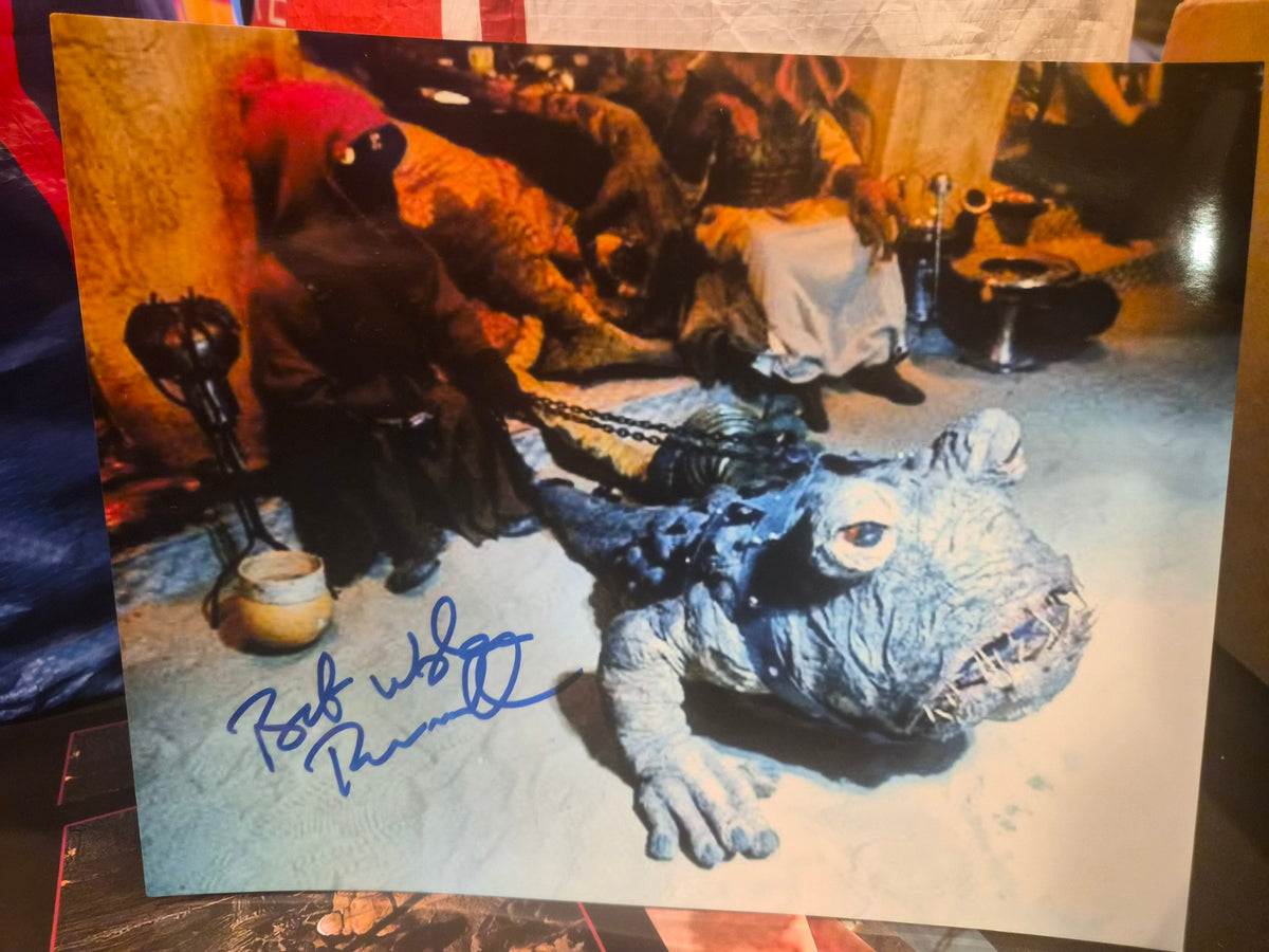 Star Wars Brian Wheeler Jawa Signed Autograph