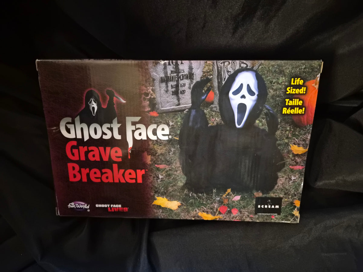Ghostface Grave Breaker Halloween Decoration Prop Decor Scream