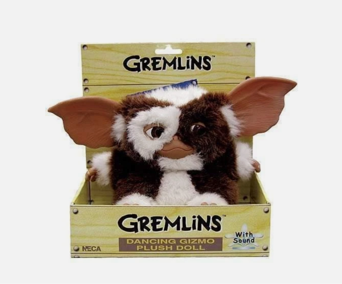 GREMLINS GIZMO Dancing, Singing & Moving Plush by NECA 8"