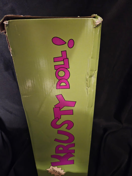 The Simpsons Treehouse Of Horror Talking Evil krusty Doll (Box Damage)