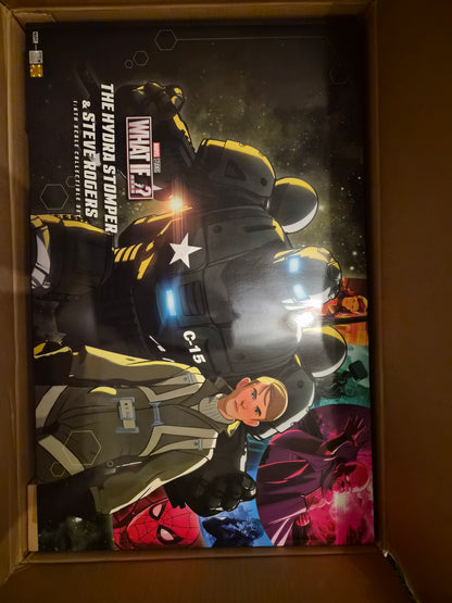 Hot Toys Marvel What If...? Hydra Stomper & Steve Rogers 1/6 Premium Figures