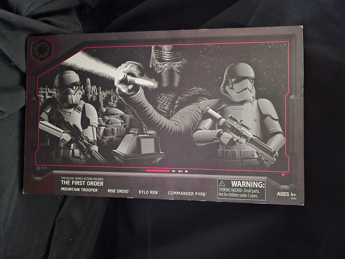Hasbro Galaxy Edge Star Wars Black Series Action Figures Set The First Order