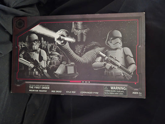 Hasbro Galaxy Edge Star Wars Black Series Action Figures Set The First Order