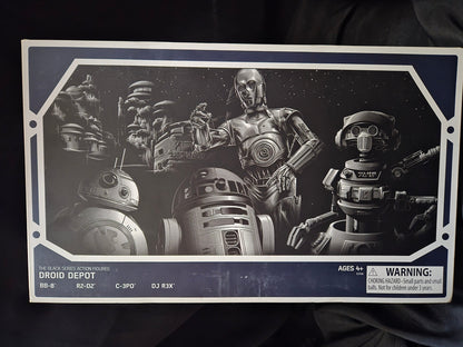 Star Wars Black Series 6” Disney Parks Droid Depot 4 Pack Exclusive