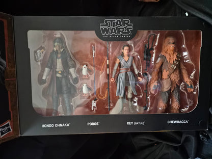 Star Wars Black Series Galaxy Edge Smugglers Run 3 Pack