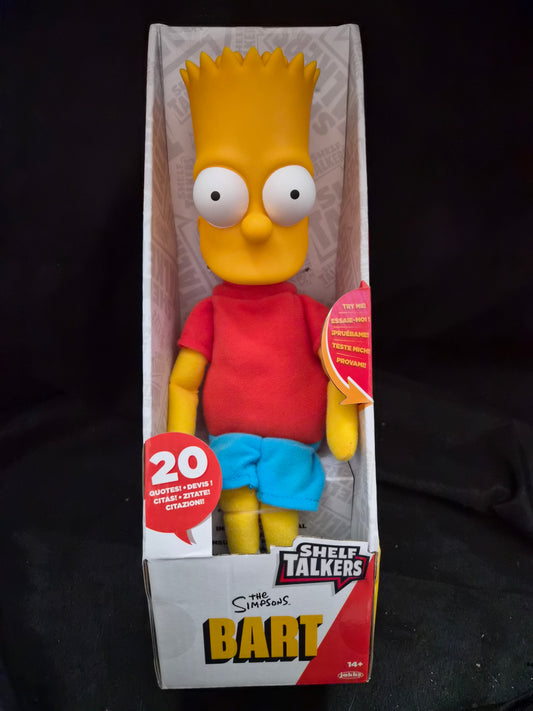 The Simpsons Bart Simpson Shelf Talker by JAKKS Pacific with 20 Iconic Character