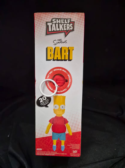 The Simpsons Bart Simpson Shelf Talker by JAKKS Pacific with 20 Iconic Character