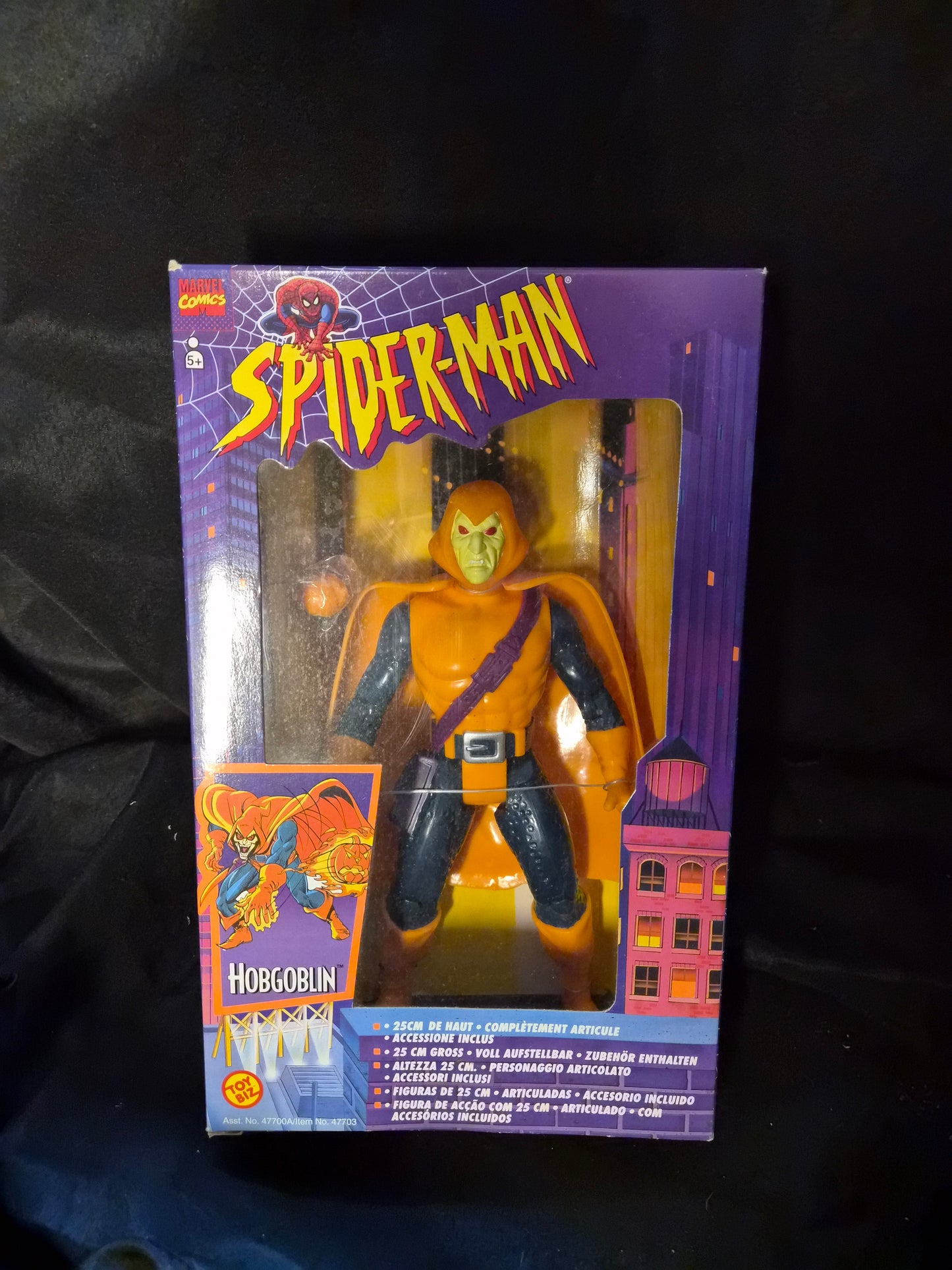 Spiderman 90's Toybiz 10" Action Figure with Watch