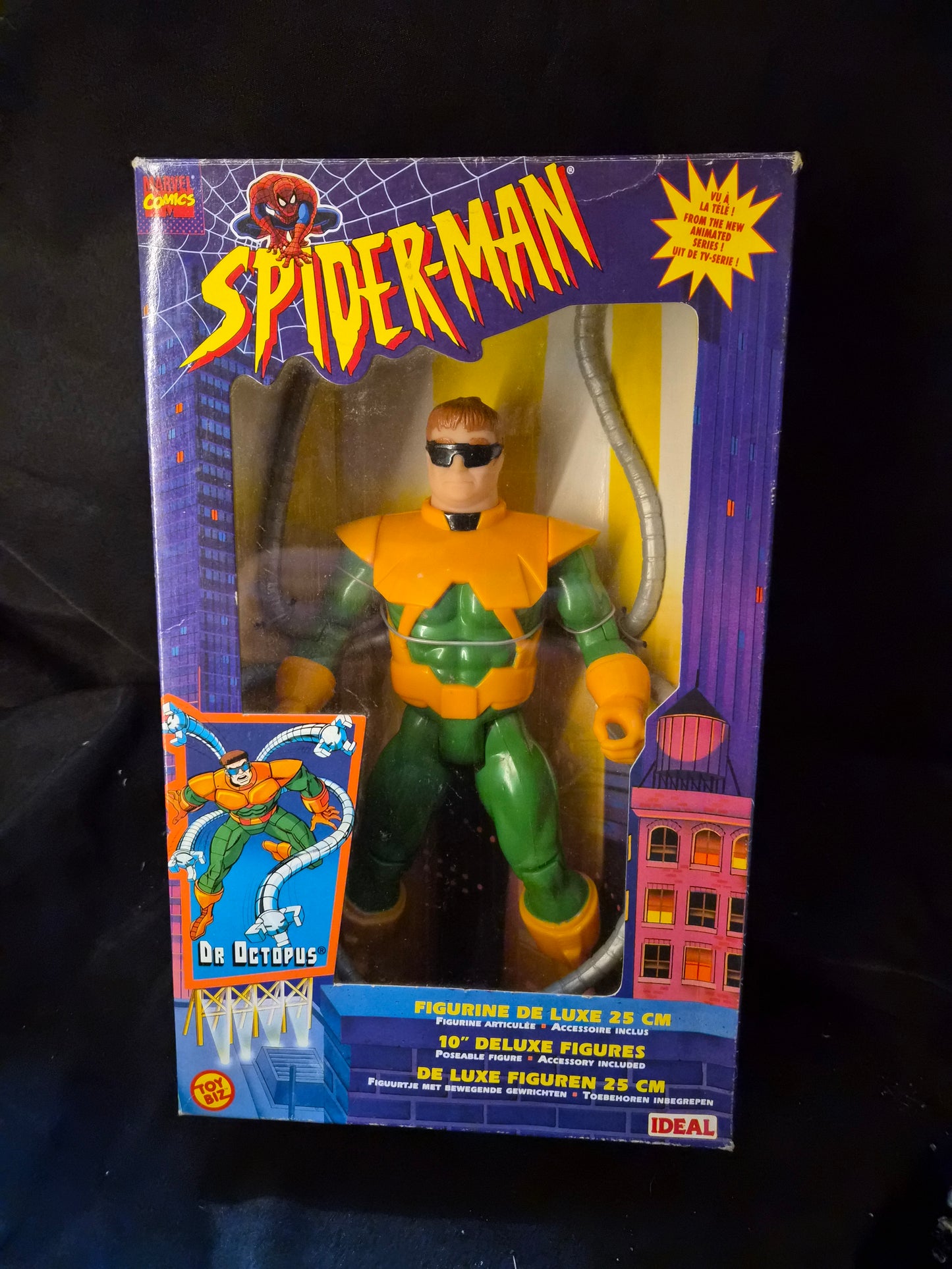 Spiderman 90's Toybiz 10" Action Figure with Watch