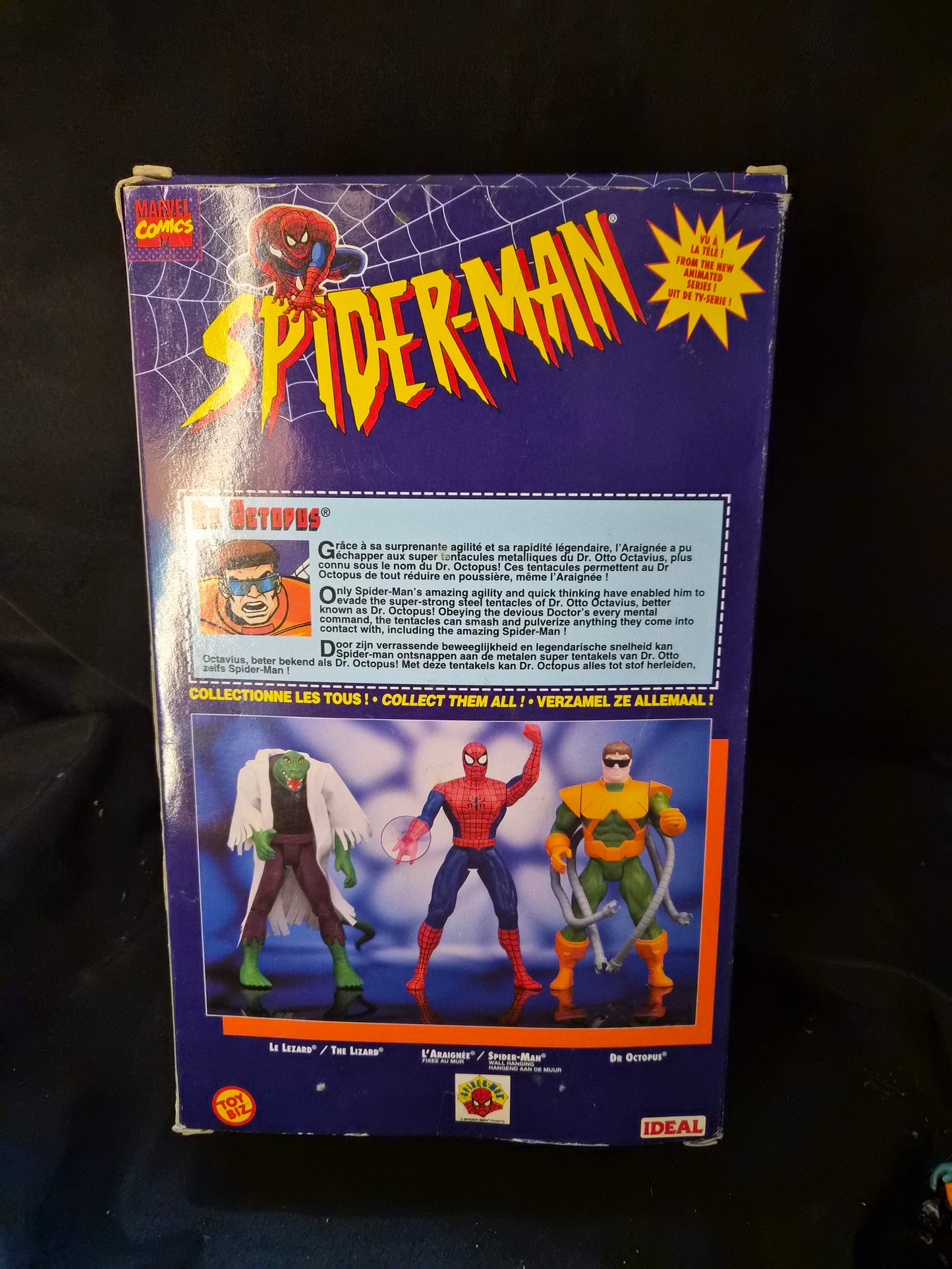 Spiderman 90's Toybiz 10" Action Figure with Watch