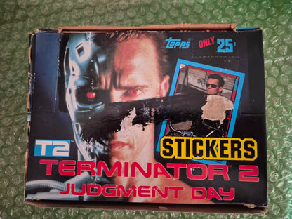 Vintage 1991 Terminator 2 Topps Stickers