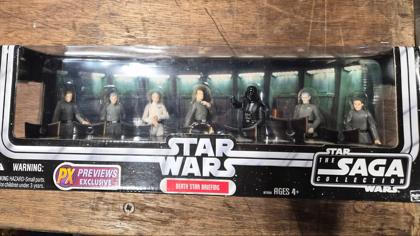Star Wars The Saga Collection Death Star Briefing Previews Exclusive