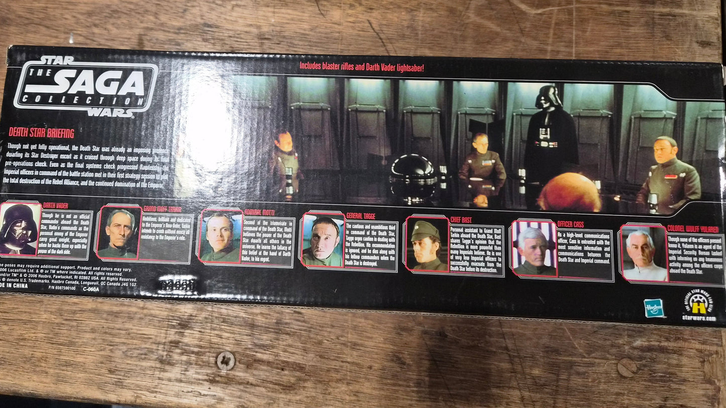 Star Wars The Saga Collection Death Star Briefing Previews Exclusive