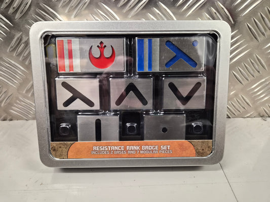 Star Wars Galaxy’s Edge Resistance Rank Badge Set Disney Merchandise and Costume