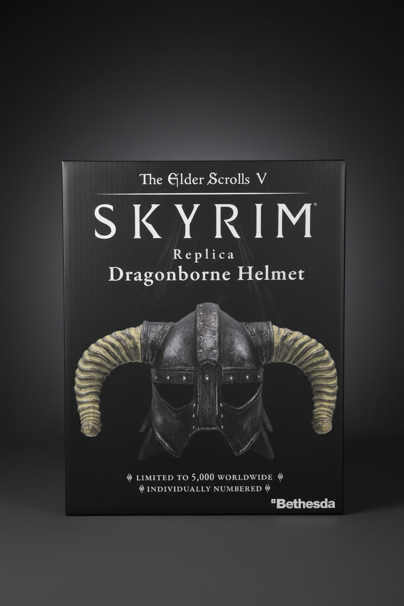 The Elder Scrolls V: Skyrim Limited Edition Dragonborn Helmet Replica - Resin