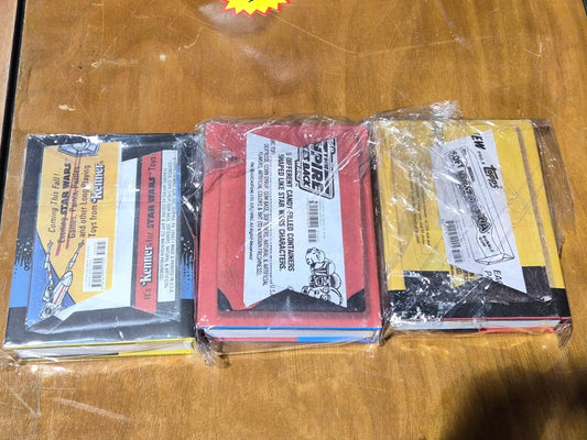 Star Wars Set Of Three Topps Books