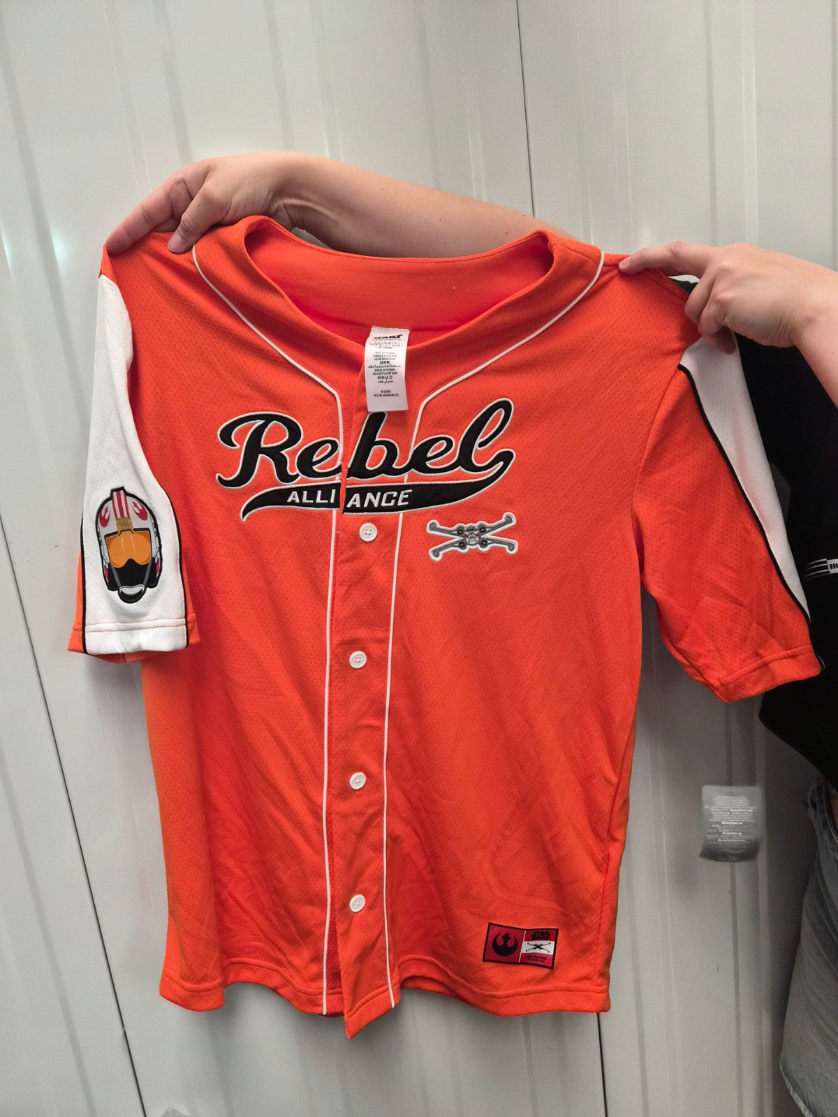 Official Disney Store Star Wars Rebel Baseball Style Top - Size Small