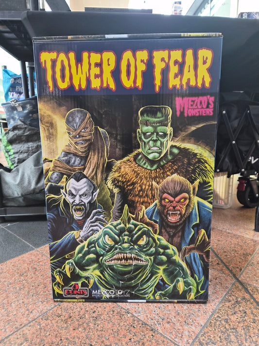 Mezco Monsters Tower Of Fear 5 figure set