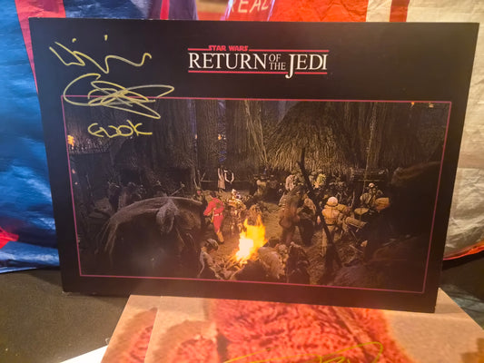 Star Wars ROTJ Willie Coppen Signed Autograph