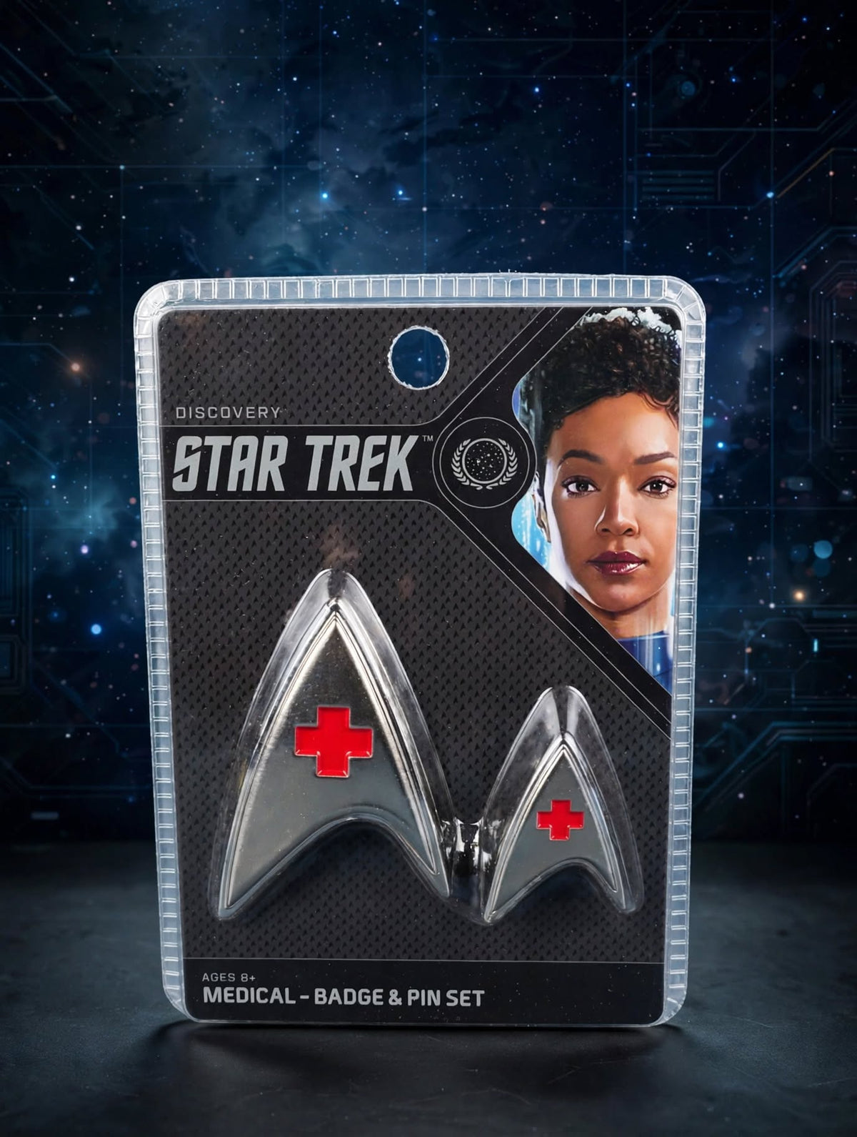 Star Trek Discovery Operations Badge & Pin Set by Quantum Mechanix