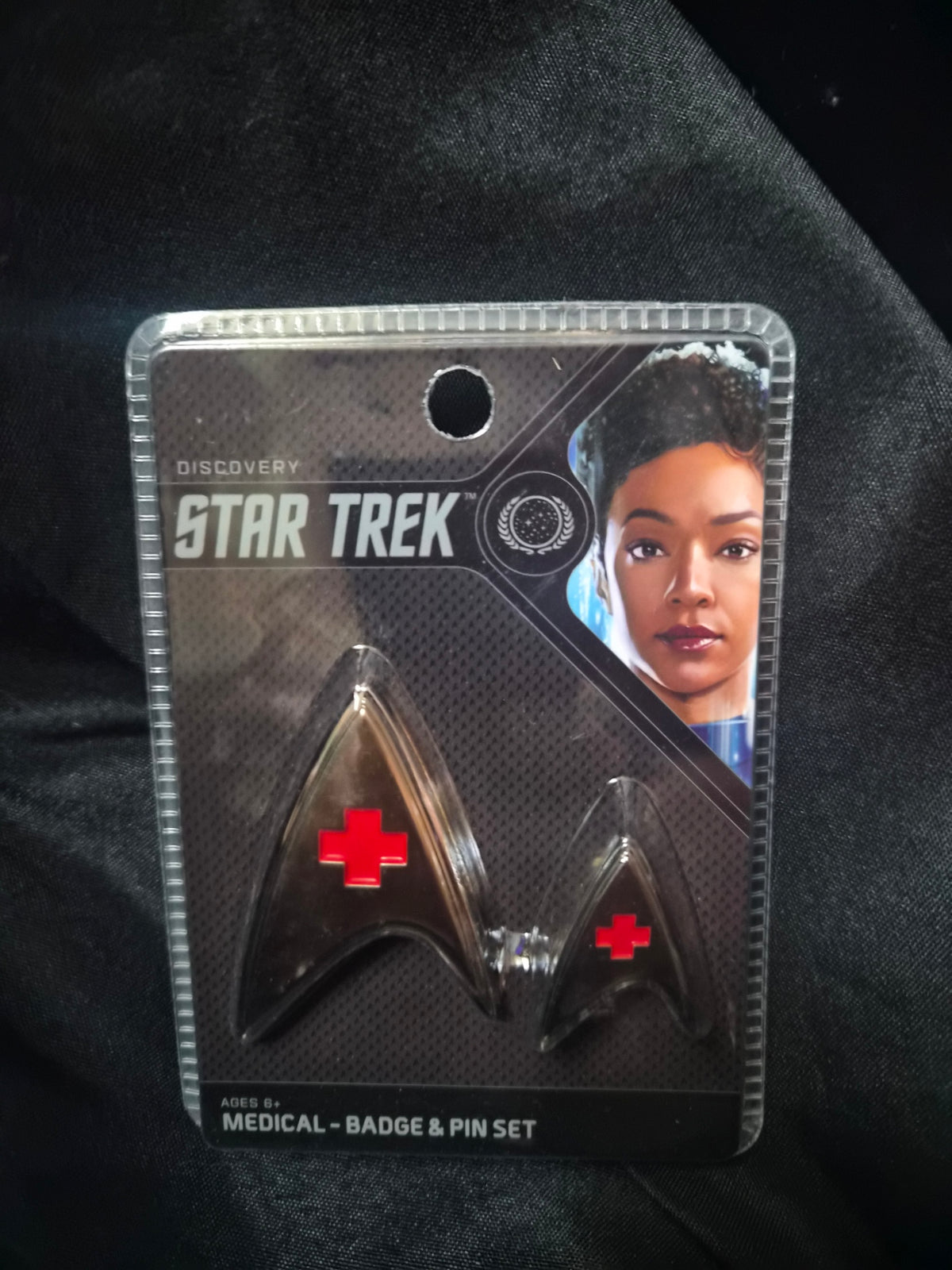 Star Trek Discovery Operations Badge & Pin Set by Quantum Mechanix