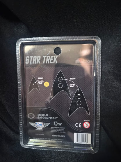 Star Trek Discovery Operations Badge & Pin Set by Quantum Mechanix
