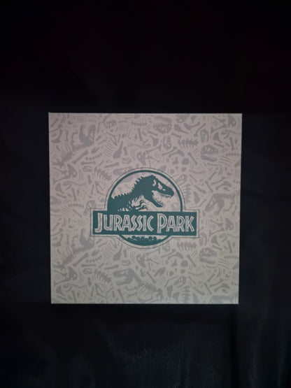 Jurassic Park Mr. DNA Geneticist Pin & Gold-Tone Medal Set 24 carat gold plated