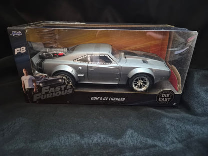 Jada Toys Fast & The Furious Dom's Ice Charger Car Model