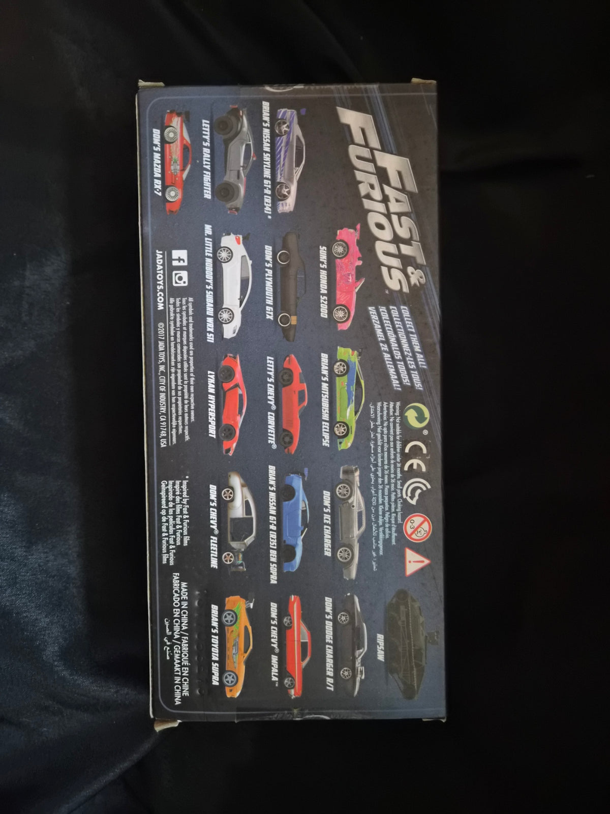 Jada Toys Fast & The Furious Dom's Ice Charger Car Model