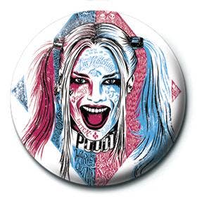 Suicide Squad (Harley Quinn Tattoo) 25mm Pin Badge