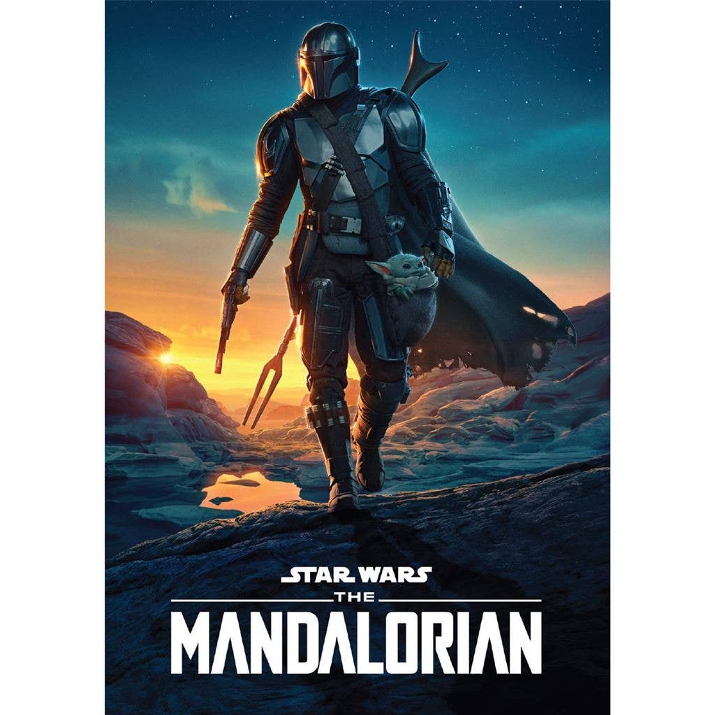 Star Wars The Mandalorian (Nightfall) Postcard Print A6