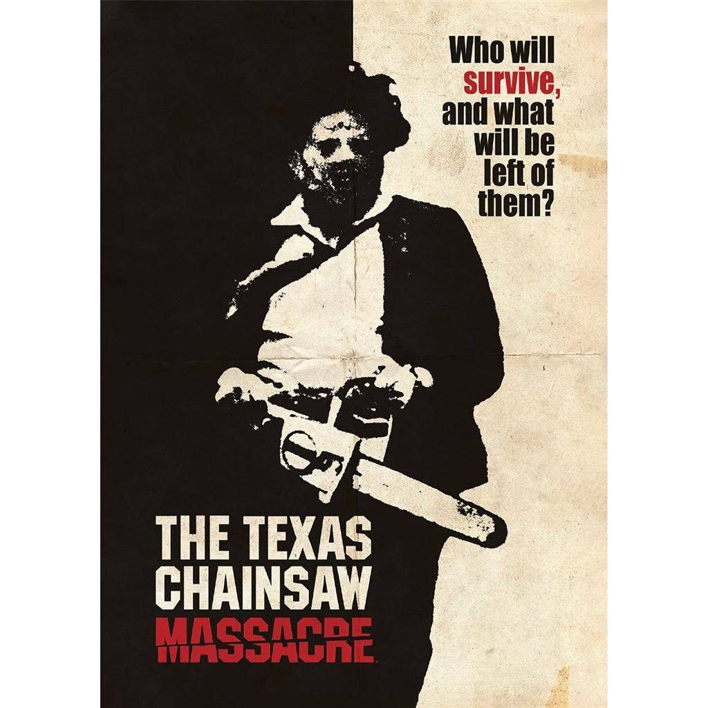 Texas Chainsaw Massacre (Who Will Survive) Postcard Print A6