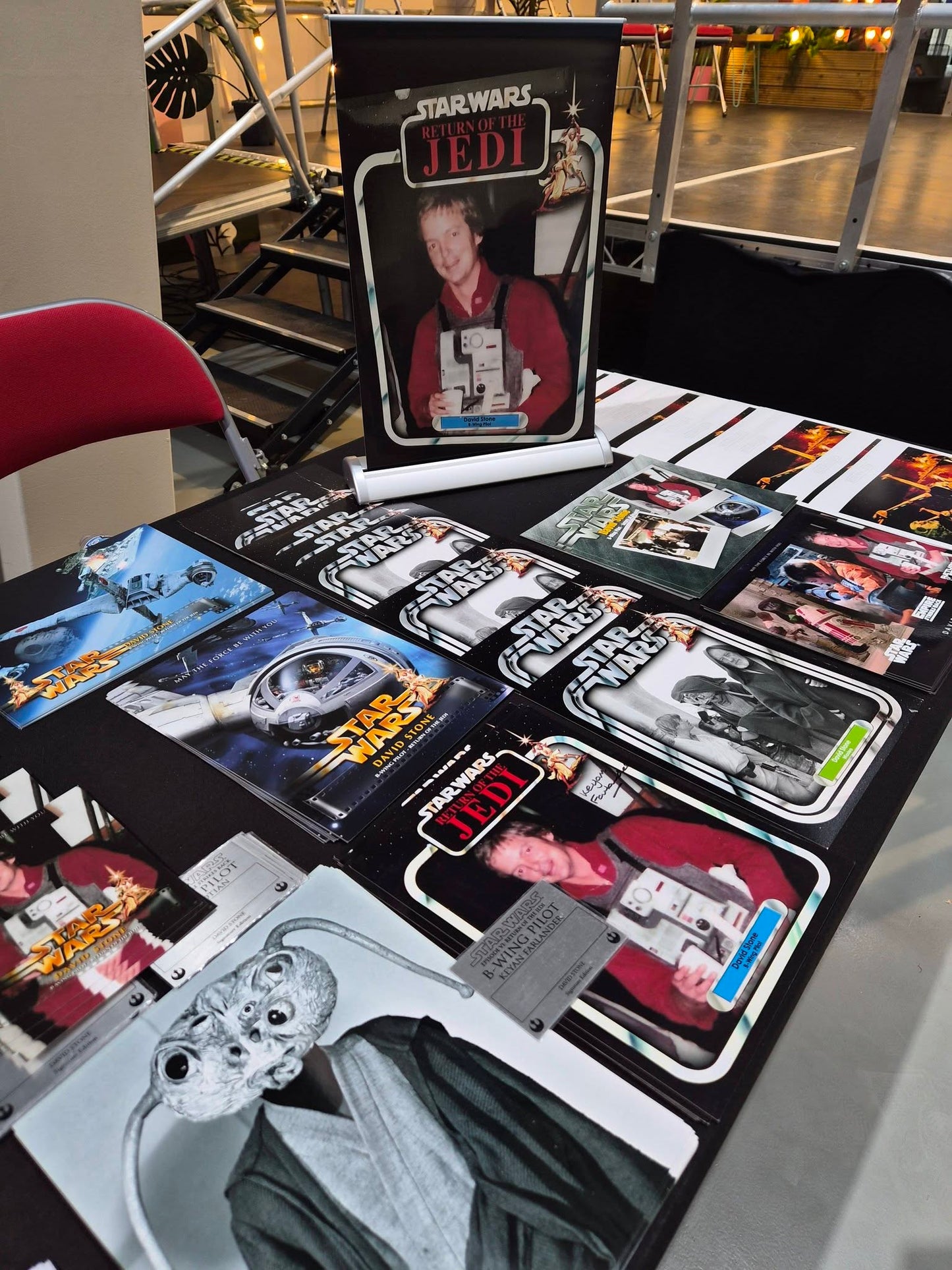 Limited Run 1 of 16 Star Wars Signed AutographsA3 Poster by 6 guests with CAO