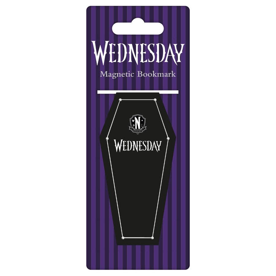 Wednesday (Coffin) Magnetic Bookmark