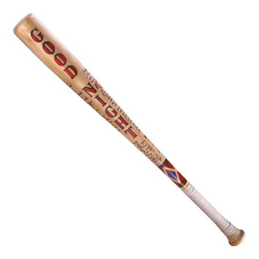 The Noble Collection DC Suicide Squad Harley Quinn Baseball Bat Wooden Full Size *Pre order