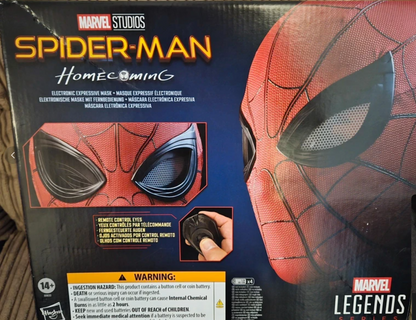 Marvel Legends 1:1 Spider-Man Homecoming Electronic Mask