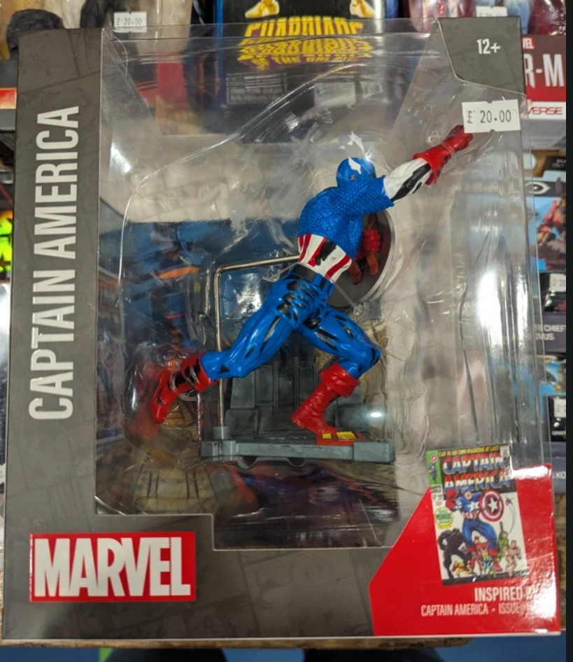 Mcfarlane Marvel Captain America PVC Statue