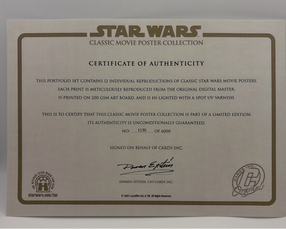Star Wars Skywalker Saga Limited Edition Lipgraph Prints