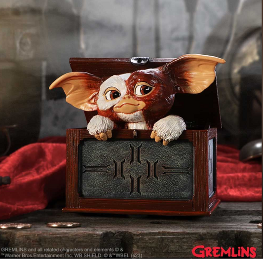Officially Licensed Gremlins Gizmo in a Box Figurine Statue