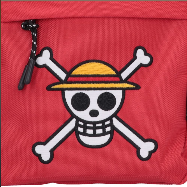 One Piece Luffy Jolly Roger Crossbody Bag 22.8cm