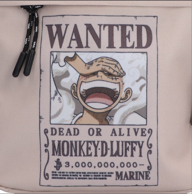 One Piece Luffy Jolly Roger Crossbody Bag 22.8cm