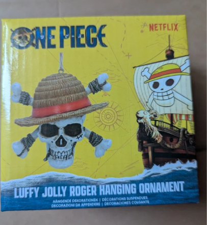 One Piece Jolly Rodger Hanging Ornament