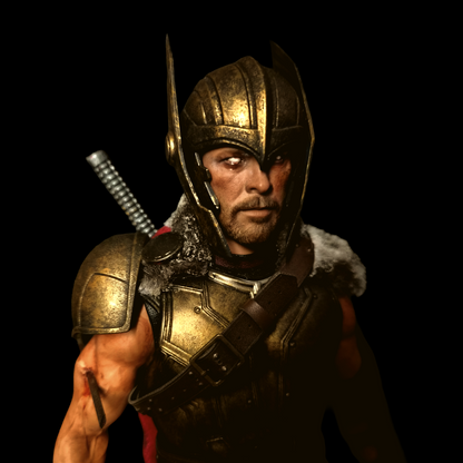 Thor Hot Toy Custom By Onesixthjay