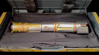Star Wars Galaxy's Edge Build A Lightsaber Savi's Workshop with custom painted box