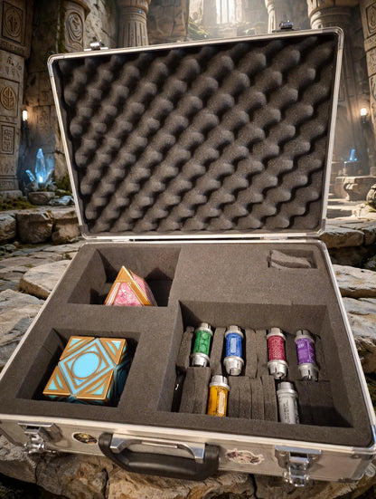 Star Wars Galaxy's Edge Series 1 Jedi & Sith Holocrons with kyber crystals in custom box